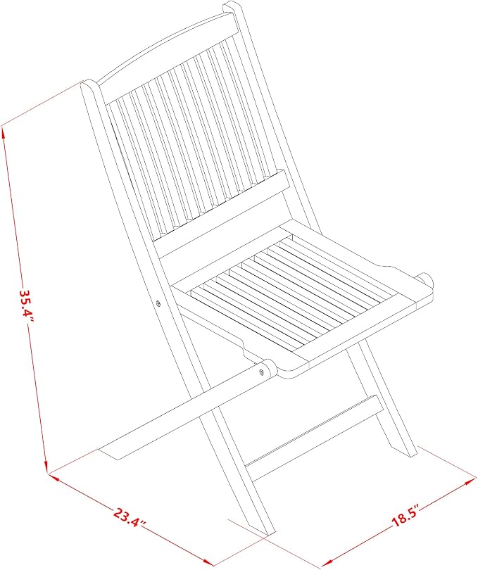 East West Furniture MNCM3CWNA 3 Piece Patio Bistro Sets Wood Folding Table Set Contains a Round Outdoor Acacia Wood Coffee Table and 2 Folding Side Chairs, 30x30 Inch, Natural Oil
