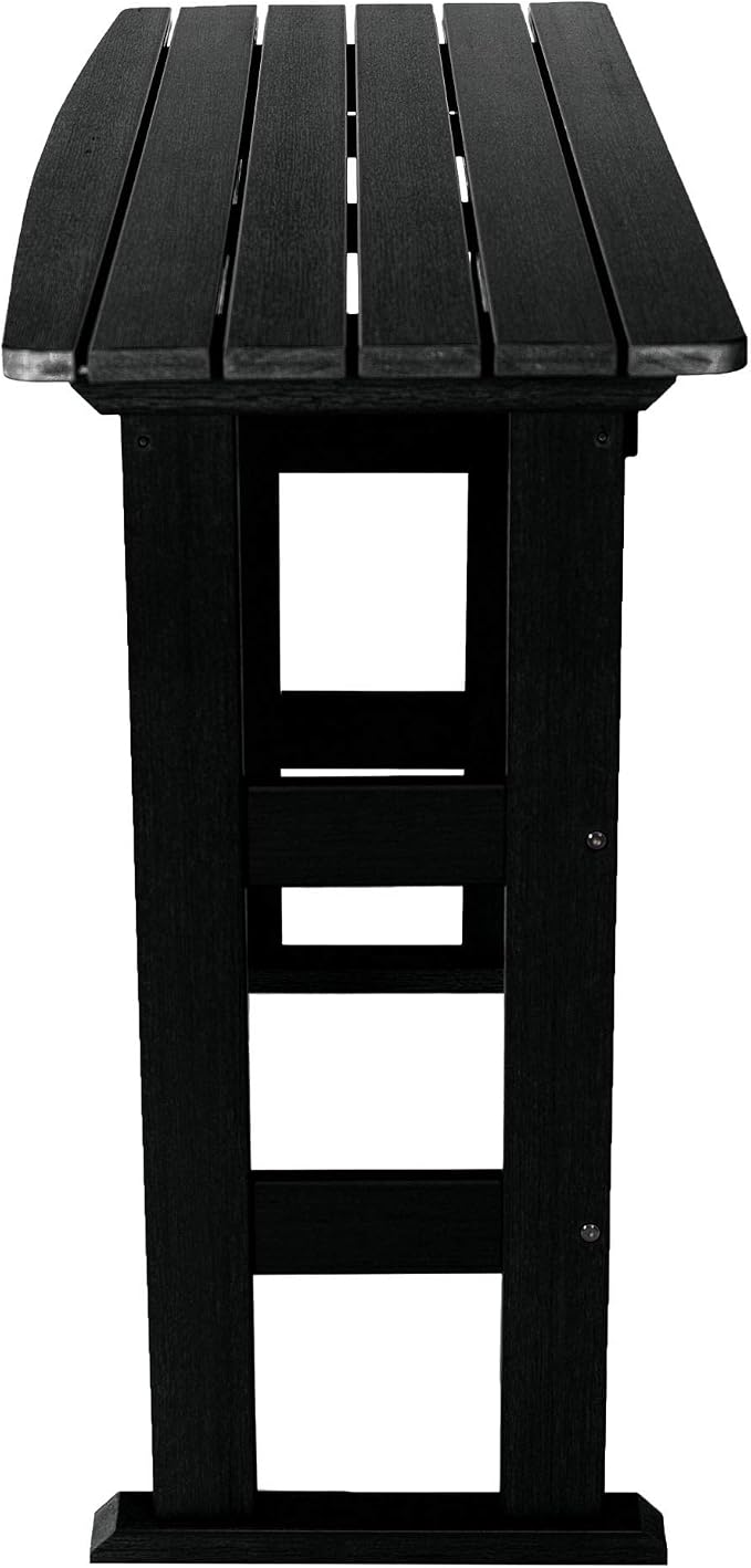 highwood AD-TBL-KS3-BKE Lehigh Bar Height Balcony Table, Black