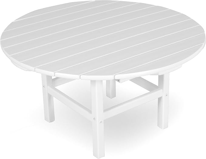 Ivy Terrace™ Round 37" Conversation Table in White
