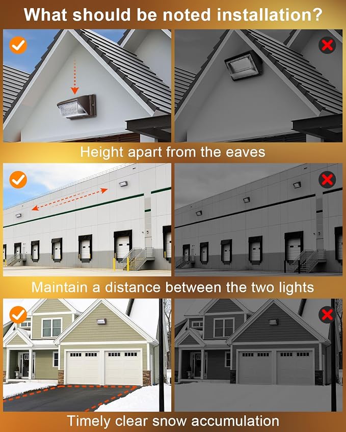ledmo LED Wall Pack Light Size Update Dusk to Dawn Lighting 120W | Outdoor Security Flood Lighting 5000K Commercial and Industrial Fixture for Buildings, Warehouses, Parking Lots, Yard