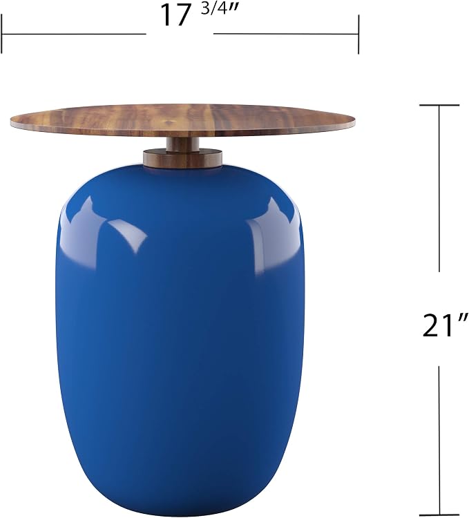 Kenova Round Outdoor Accent Table