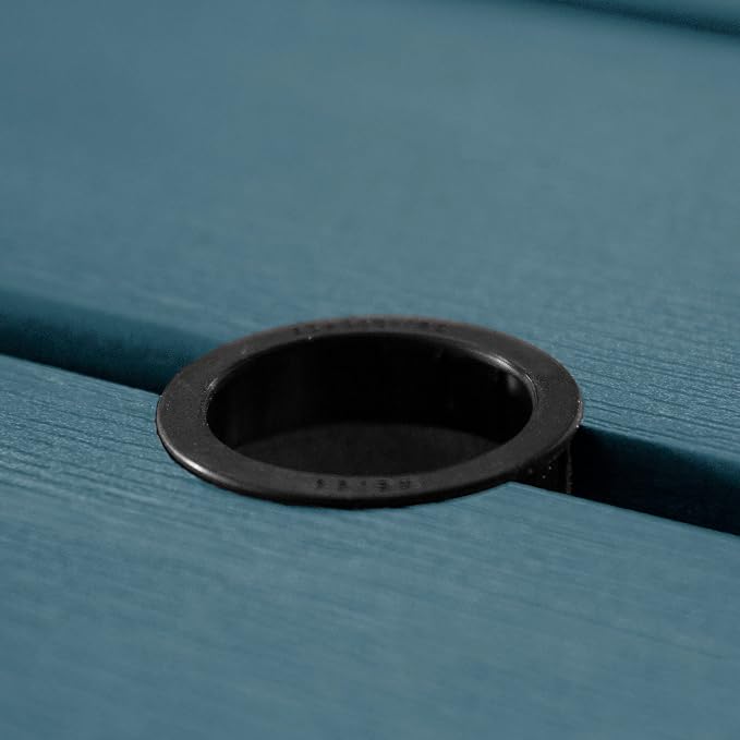 Highwood Professional Commercial Grade National Picnic Table, Nantucket Blue
