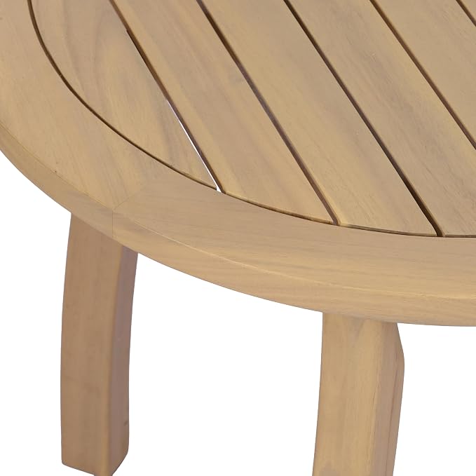 Christopher Knight Home Chuse Acacia Wood Dining Table Set for 6, Solid Wood Outdoor Dining Set for 6, 7 Piece Oval Patio Dining Table and Chair Set with Wicker Seat & Back, Black + Light Teak