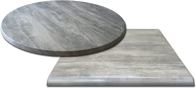30" Diameter Greystone, Indoor/Outdoor All-Season Endurotop Table Top by The Holland Bar Stool Co.