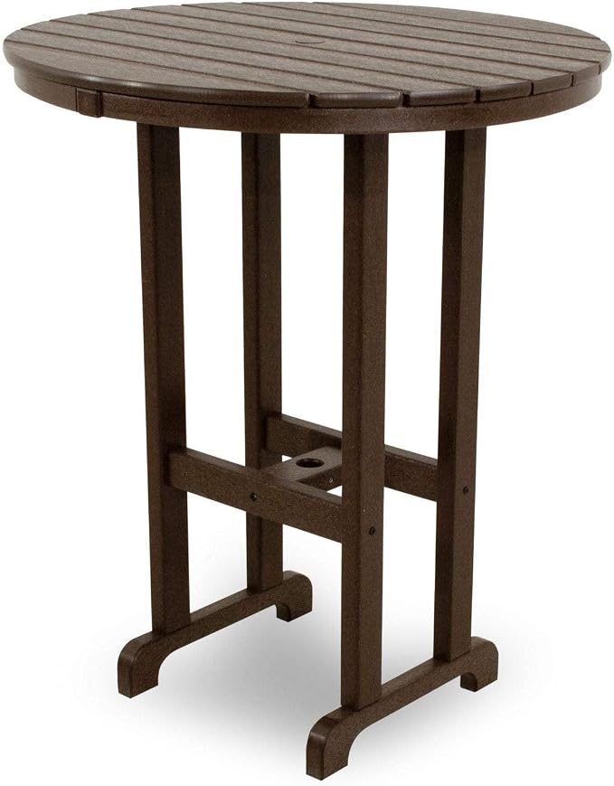 Ivy Terrace Classics Round 36" Bar Table White