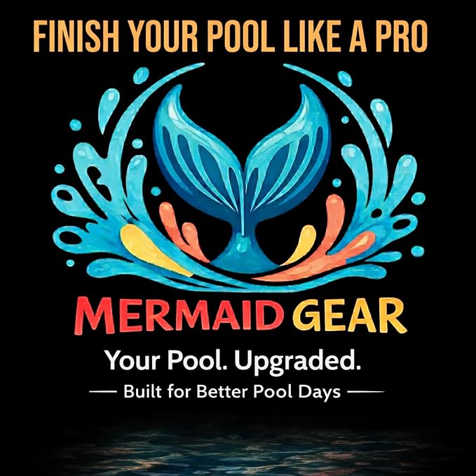 Above‑Ground Pool Table Tray with Cup Holders – Fits Intex, Coleman & Bestway Metal Frame Pools – Adjustable Drink & Snack Table with Phone Slots for Poolside Use