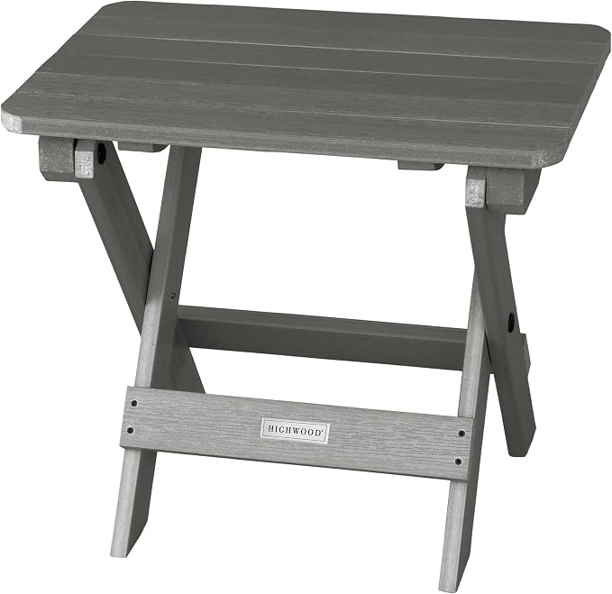 highwood Folding Adirondack Side Table, Coastal Teak