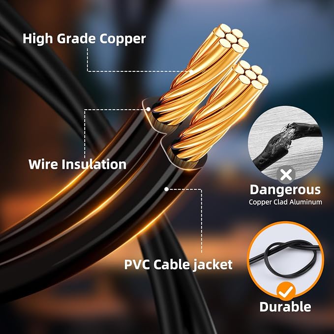 Outdoor Patio String Lights: S14 Shatterproof Bulb Outside Waterproof Light - 50FT 15M Remote Dimmable Connectable Hanging Outdoor Electric Lighting - Garden Backyard Yard Gazebo Porch Party
