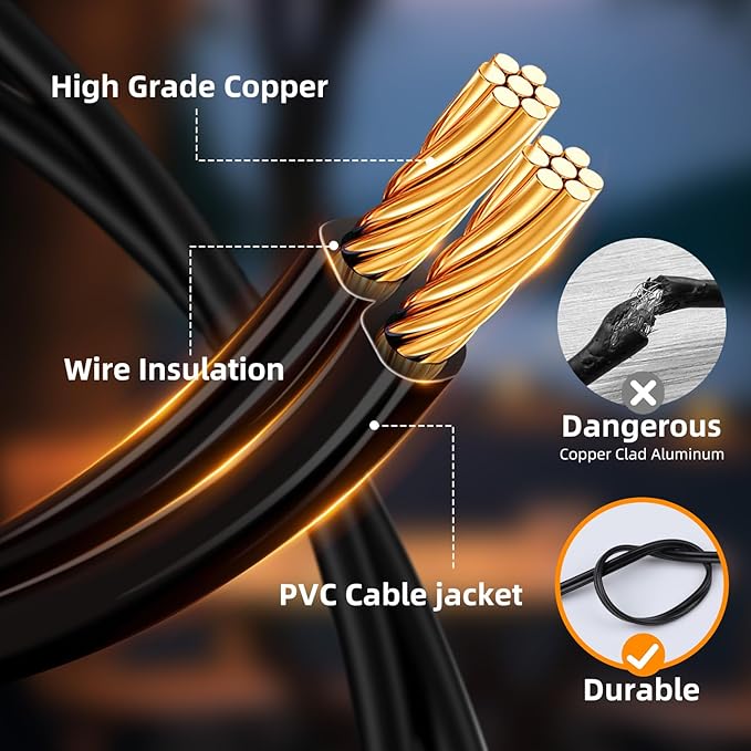 Outdoor Patio String Lights 50ft: S14 LED Shatterproof Bulbs 3 Modes Button Control - Waterproof Connectable Hanging Lights - Garden Backyard Yard Gazebo Porch Party Decorative