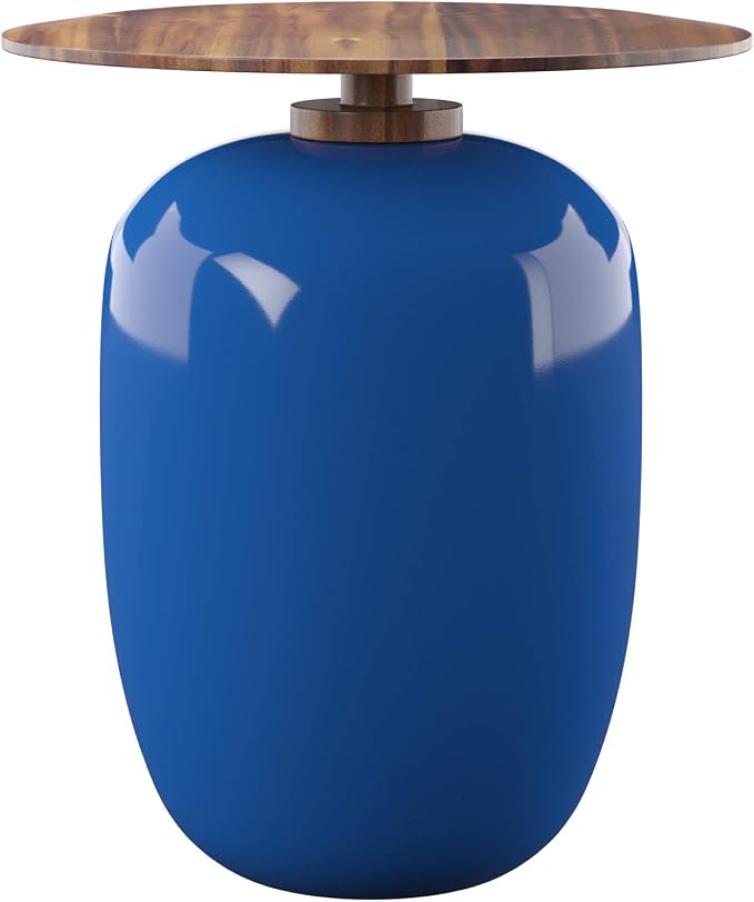 Kenova Round Outdoor Accent Table