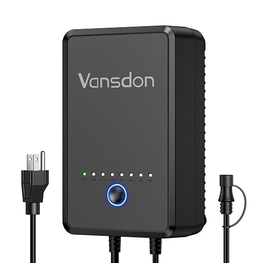 Vansdon 100W Low Voltage Landscape Transformer,Weatherproof Landscape Light Transformer, 120V AC to 12V DC, Outdoor Lighting Transformers with Timer and Photocell Sensor for Pathway Lights