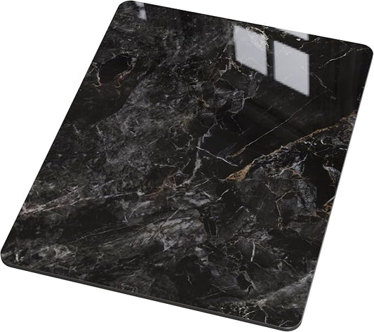 Rectangle Table Top,31.5 ” x 23.6 ” Black Sintered Stone Tabletop, DIY Replacement & Cover Marble Desktop, Scratch & Wear Resistant, Easy to Clean, Suitable for Indoor & Outdoor