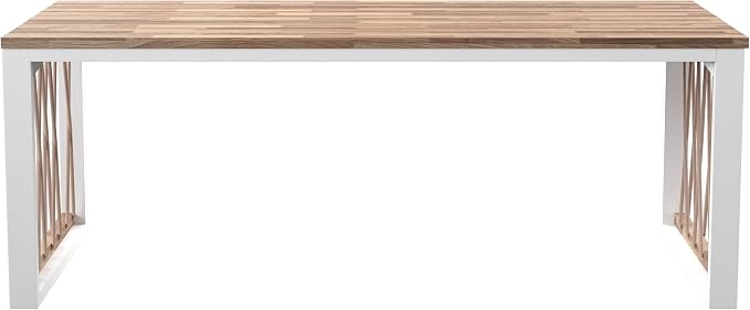 SEI Outdoor Patio Furniture - Wallmond Outdoor Cocktail Table - Transitional Design Natural Solid Wood - Ideal for Patio, Backyard (OD1140700)