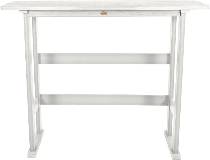 Highwood AD-TBL-KS3-WHE Lehigh Bar Height Balcony Table, White