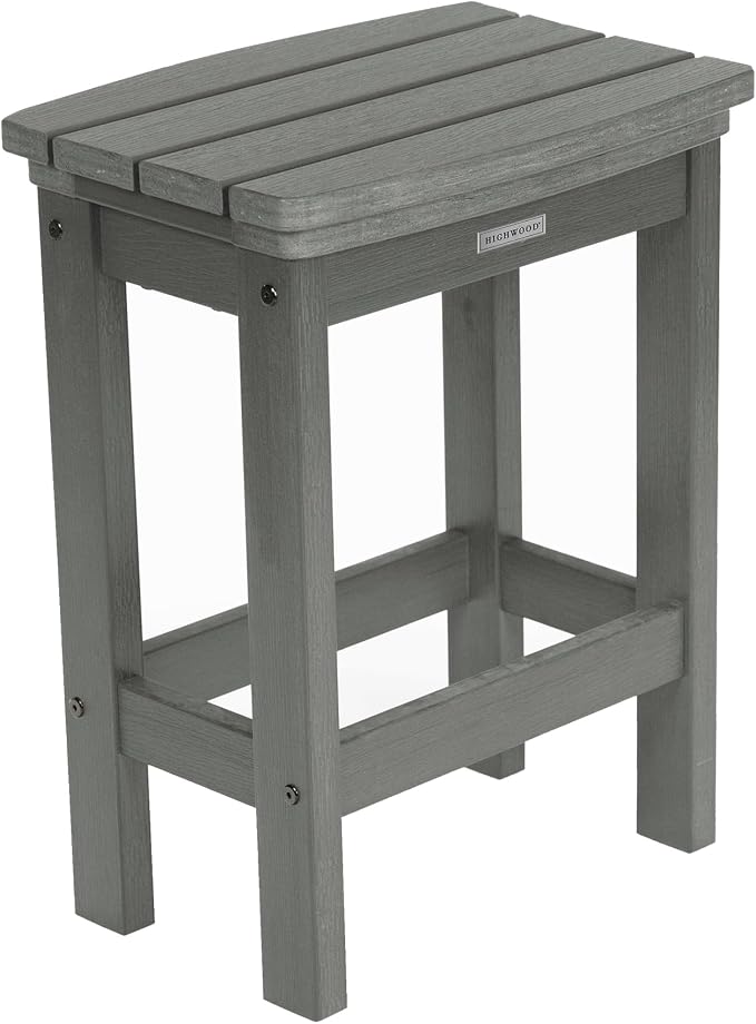 Highwood Lehigh 3pc Counter Height Balcony Dining Set, Coastal Teak