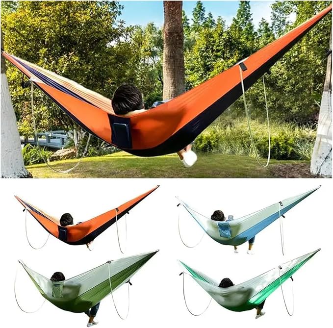 Hammocks, Outdoor Hammock Outdoor Parachute Parachute Lightweight Camping,for Outside(Green)