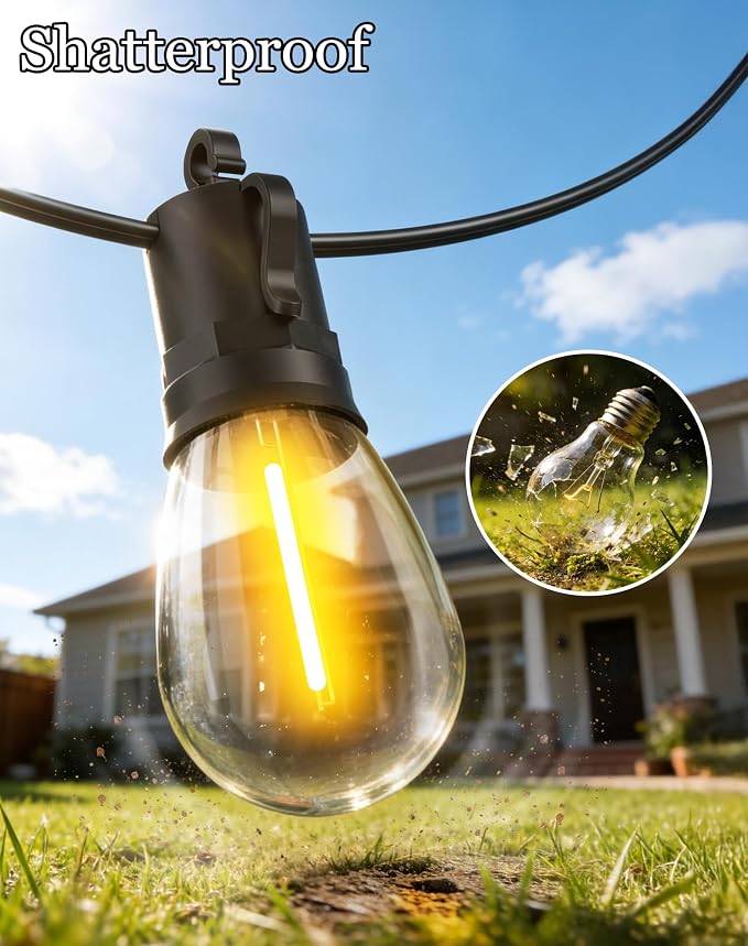 65ft-Solar-Powered-Lights-Outdoor-Waterproof-String Lights-Outside-Patio-Yard-Garden-Fence-Backyard-Deck-Porch-Balcony-Patios-Camping-Battery-Operated-LED-Fairy-Strip-Lighting-Hanging-Edison-Bulbs-S14