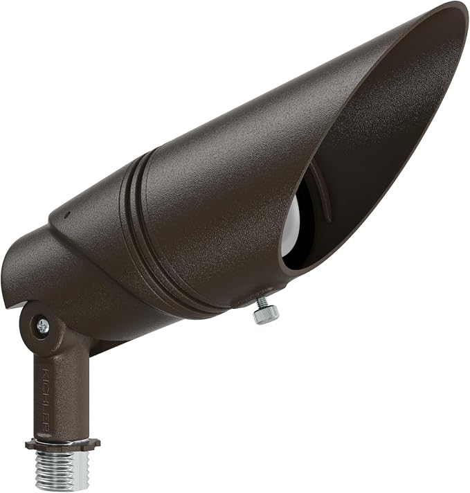 Kichler Varia Medium Adjustable Integrated Long Cowl in Textured Architectural Bronze, 16295AZT