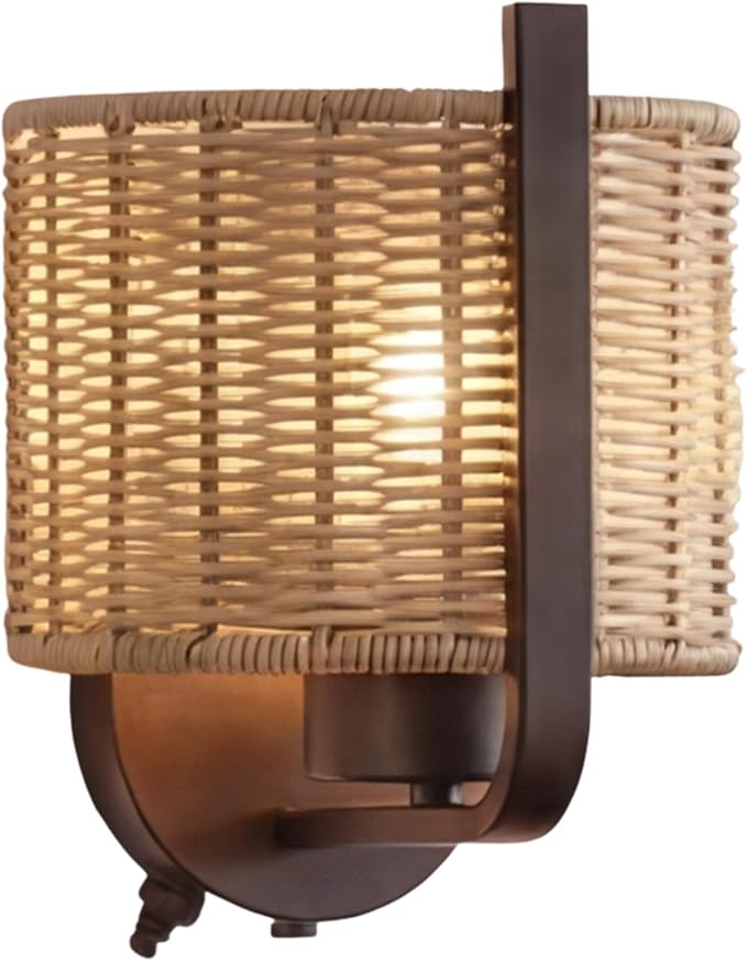 1-Light 8.75 Inch LED Wet-Rated Wall Light for Indoor/Outdoor, Black