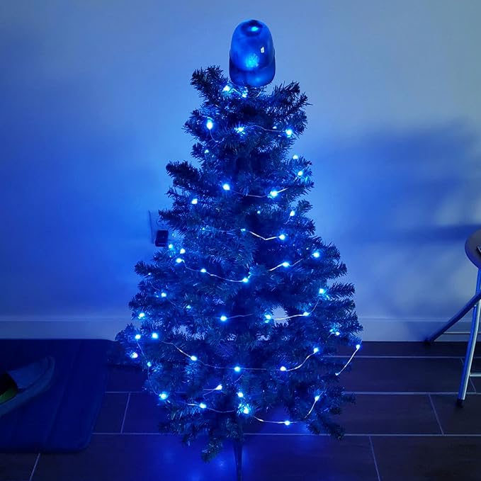 66FT 200 LED Fairy Lights Plug in, 8 Modes Twinkle Lights Blue | Waterproof String Lights Outdoor Indoor, Memory, Timer, Copper Wire, Christmas Lights for Bedroom Garden Party Holiday Decor