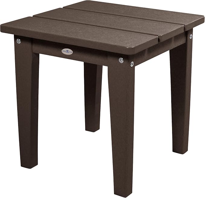 Mix and Match Cape, Lakeshore and Riverside Adirondack Small Side Table, Mangrove