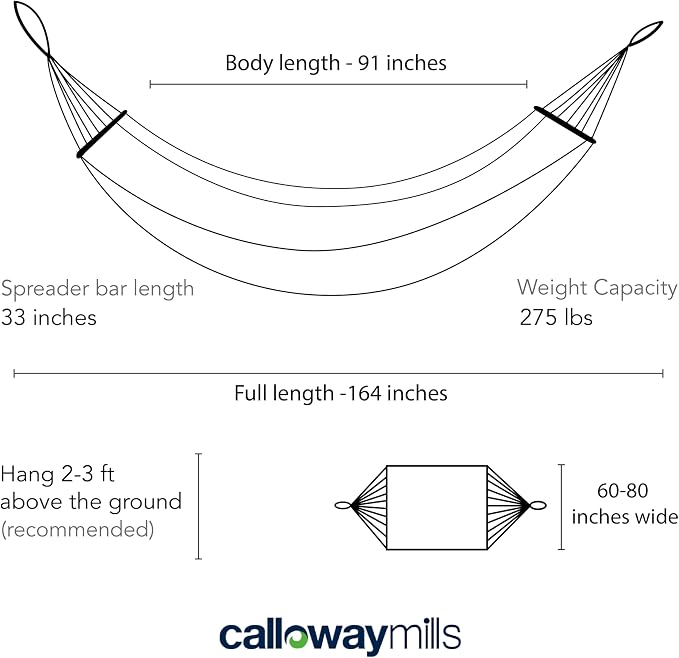 Calloway Mills Oyster White Hammock