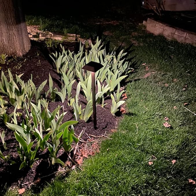 Super Bright 300 Lumens Solar Pathway Lights Outdoor, 2 Lighting Color Modes Warm White & Daylight, Waterproof Landscape LED Lighting for Walkway, Garden, Driveway, Yard – Easy Installation (4 Pack)