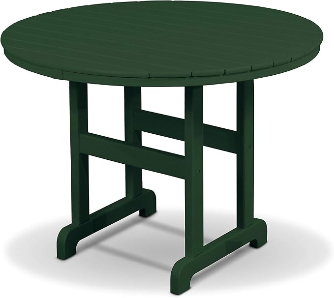 Trex Outdoor Monterey Bay Round Dining Table Table Size: 36", Color: Rainforest Canopy