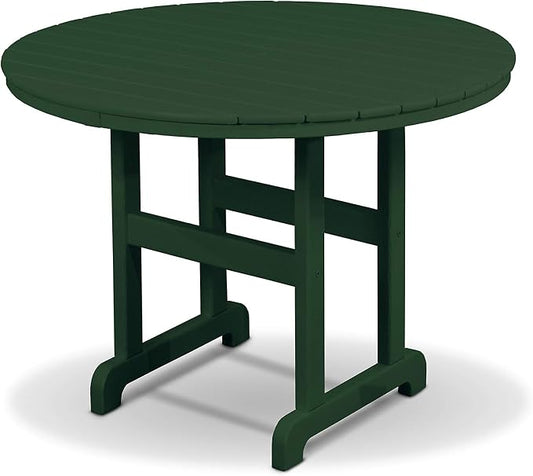 Trex Outdoor Monterey Bay Round Dining Table Table Size: 36", Color: Rainforest Canopy