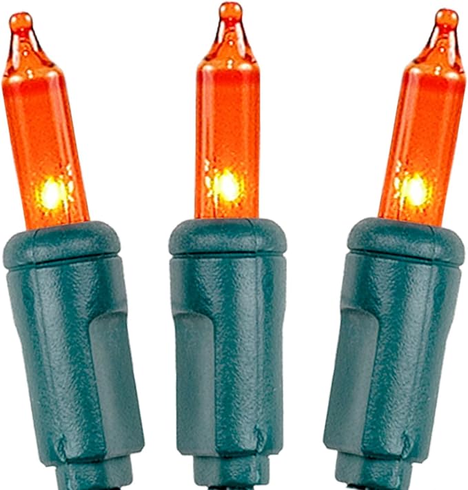 Novelty Lights 50 Feet 100 Bulbs Traditional Incandescent Mini Lights