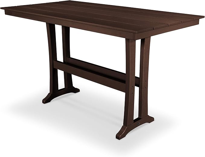 POLYWOOD® Bar Table, Mahogany