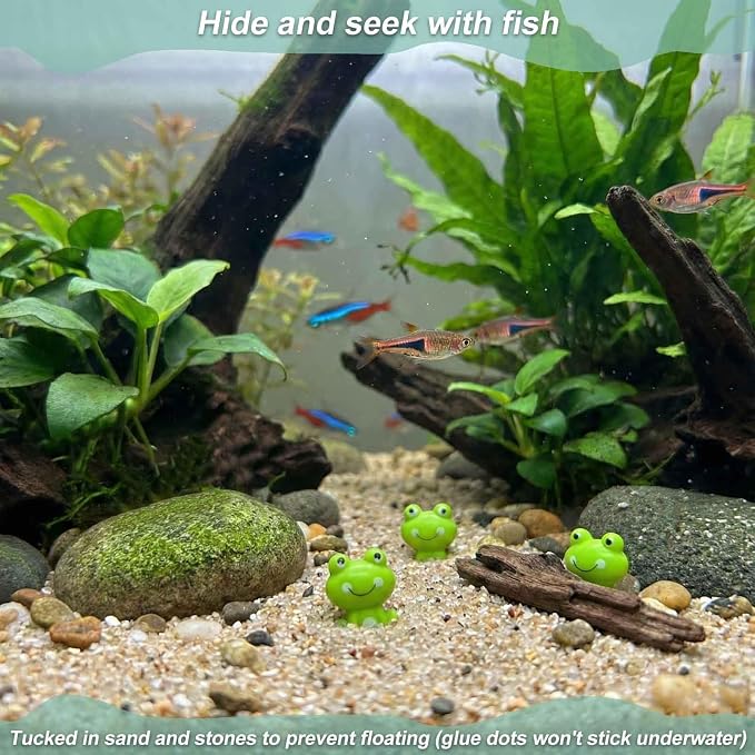 200 Pack Mini Green Plastic Frogs, Small Tiny Figurines for Miniature Garden, Micro Landscape, Succulent Planters, Moss Pot & Tiny House Décor