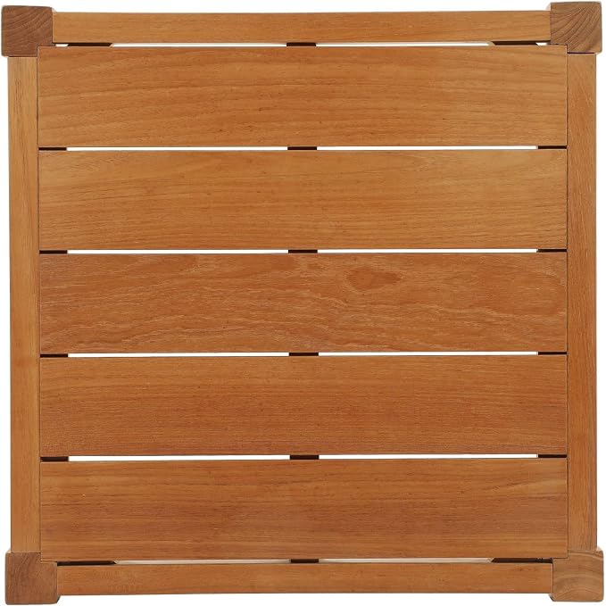 Modway EEI-3431-NAT Northlake Outdoor Patio Premium Grade A Teak End Table, Side, Natural