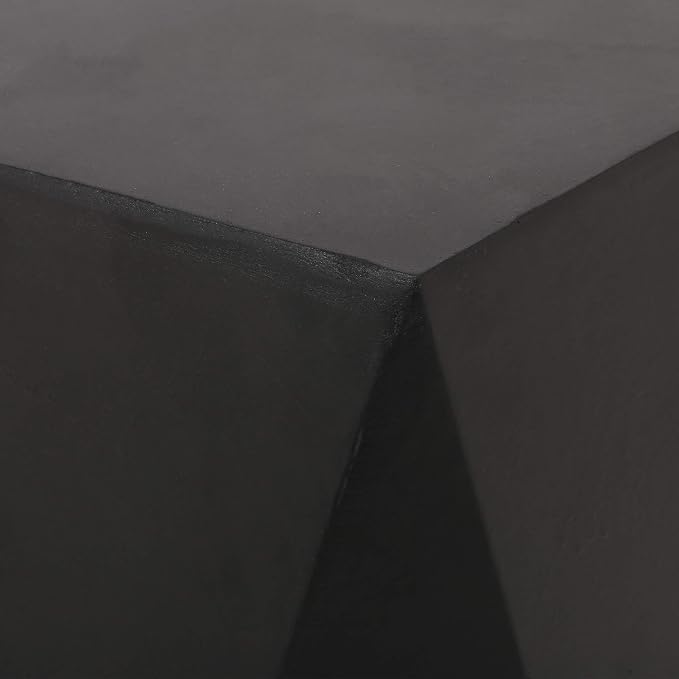 Christopher Knight Home Daria Outdoor Side Table, Matte Black
