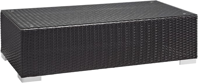 Modway Convene Outdoor Patio Coffe Table, Espresso