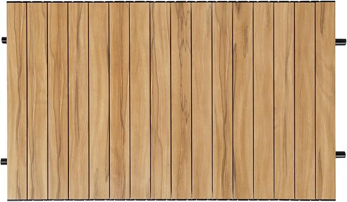 Whitsunday Outdoor Folding Table for Moko Series 36.2 * 19.6 inch (Carbon Walnut