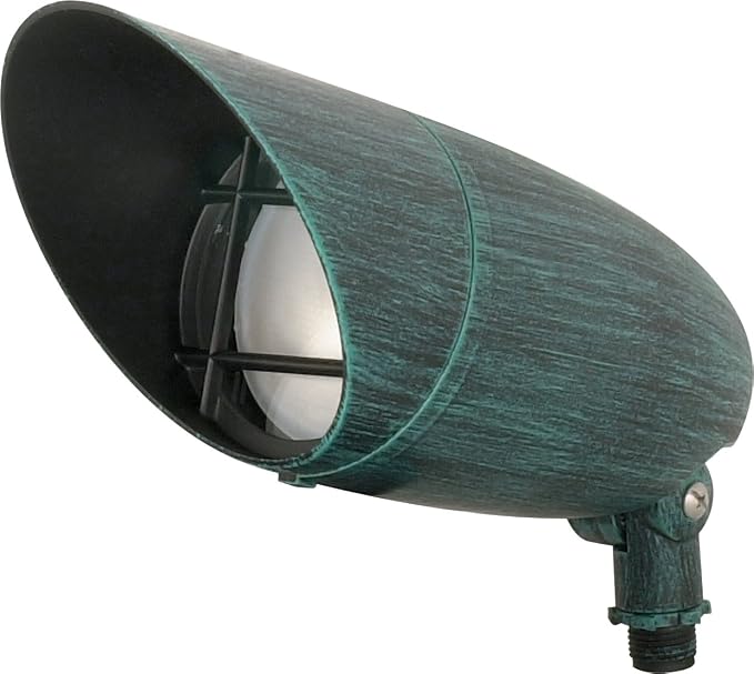 Nuvo Lighting SF76/657 Transitional One Light Landscape in Verde Finish, 11.50 inches | Verde Finish, 11.50 Inches