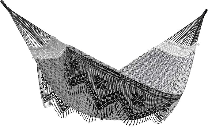 Vivere Authentic Brazilian Cotton Hammock - 450 lb Capacity (Luxo)