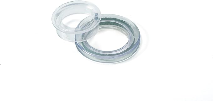 Tempered Glass Table Top with Rounded Edge (48" With 1 5/8 Center Hole)