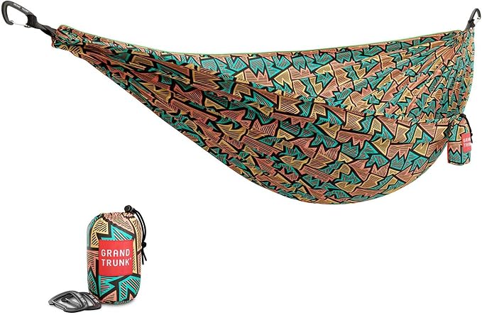 Grand Trunk TrunkTech Double Hammock, 11 ft, 500 lb, Lightweight, Vibin