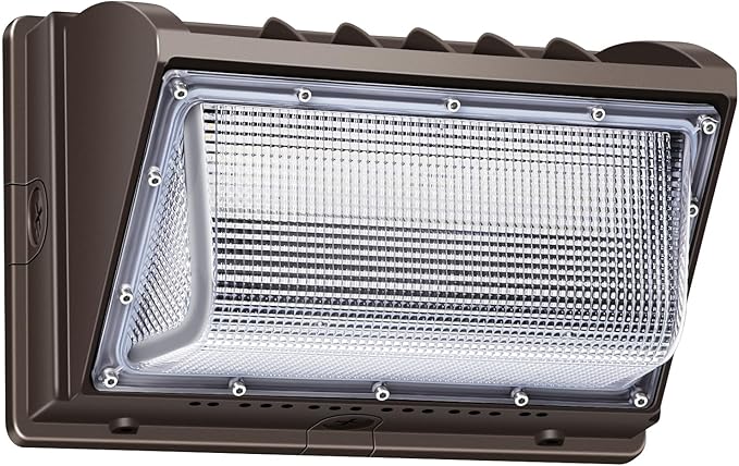 ledmo LED Wall Pack Light 150W Ultra Bright 5000K 21000LM | Waterproof Wall Mount Commercial and Industrial Security Flood Lighting Exterior Fixture 100-277V Equivalent Energy Save