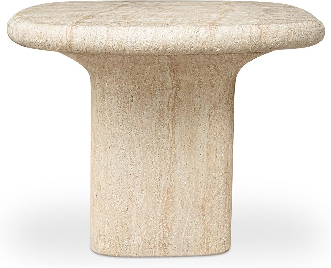 Moe's Home Collection Warby Outdoor Dining Table Concrete Beige