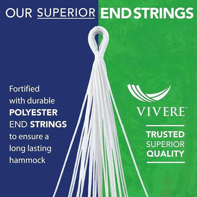 Vivere Double Brazilian Fade and Weather-Resistant Hammock (Coral)
