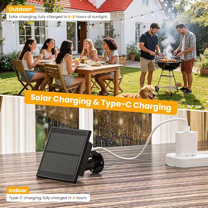 31FT Solar String Lights Outdoor Waterproof IP65 with USB-Charging , Solar Powered LED Patio Lights with 15+1 Shatterproof ST38 Edison Bulbs, Hanging Lights for Outside Backyard Garden Bistro Gazebo