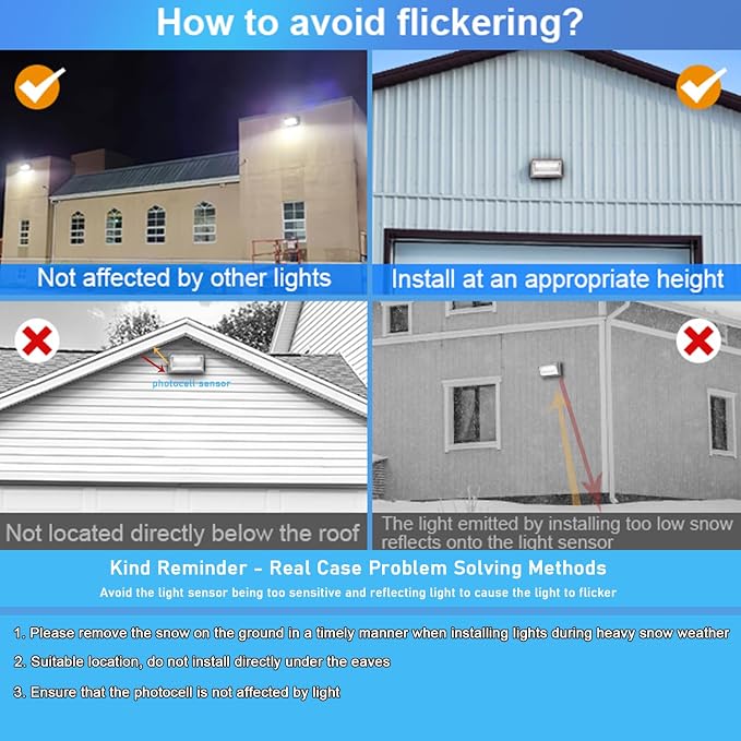 ledmo 150W Wall Pack Lights Outdoor with Photocell Dusk to Dawn 4 Pack | 5000K 21000LM LED Security Light IP65 Commercial Exterior Lighting Fixture 100-277V Equivalent for Backyard Parking