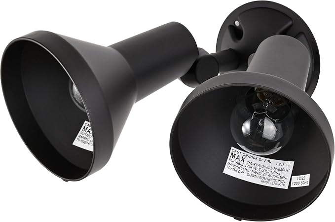 Nuvo SF77/495 Flood Outdoor Wall-Mounted Floodlight,2-Light, Dark Bronze