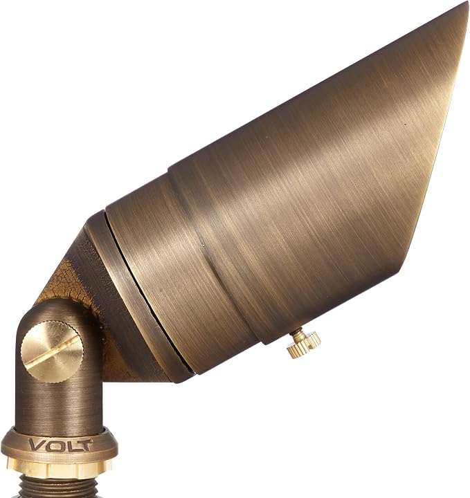 VOLT 20-Pack 12V Top Dog Bronze Outdoor Spotlight & 5W 2700K MR16 LED Bulb | Solid Cast Brass, Low Voltage, 400 Lumens of Warm White Light, Ideal for Yard, Lawn, Garden, Trees & House