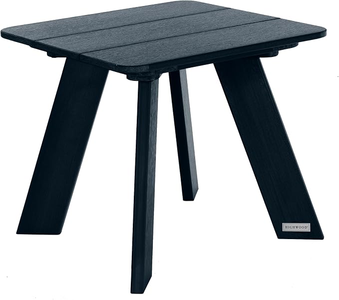 highwood Italica Modern Adirondack Side Table, Federal Blue