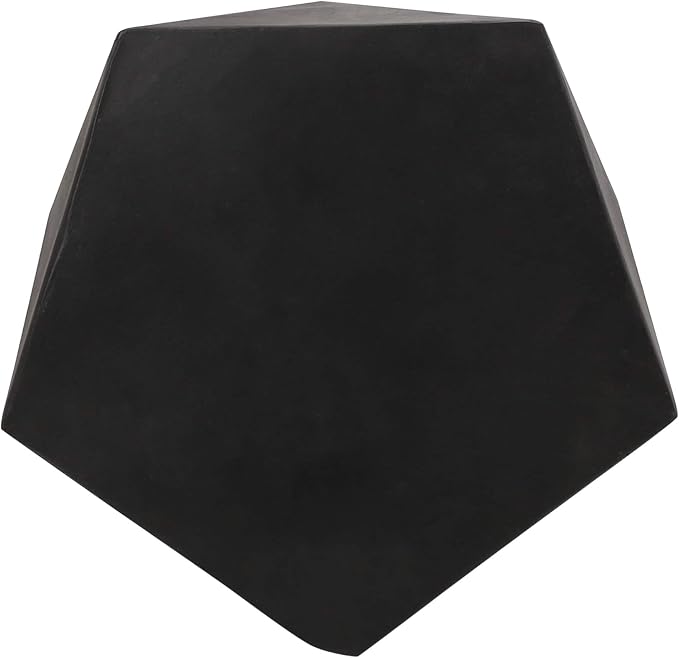 Christopher Knight Home Daria Outdoor Side Table, Matte Black