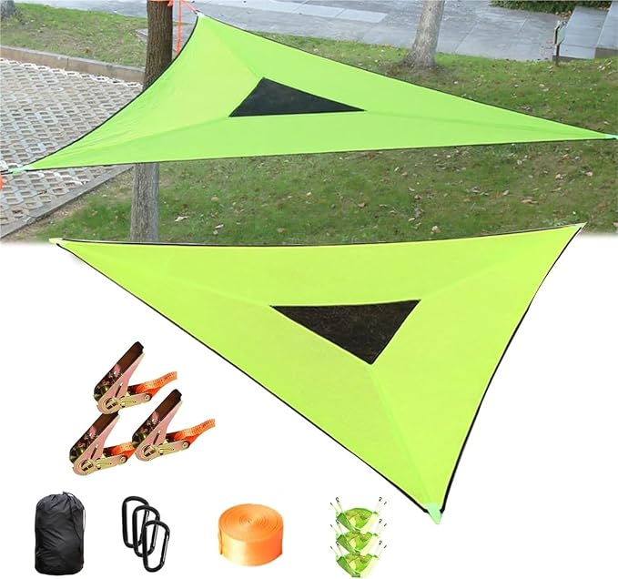 Camping Hammock， Portable Camping Hammock with Storage Bags(3m(9.8ft))